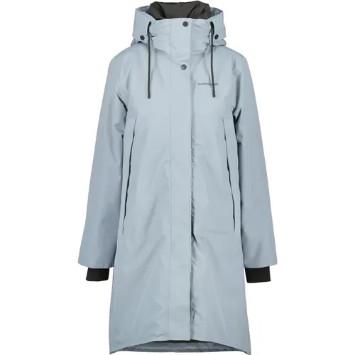 Elastische Ärmel Parka mit Reißverschluss , Damen, Größe: 2XL - Didriksons - Modalova