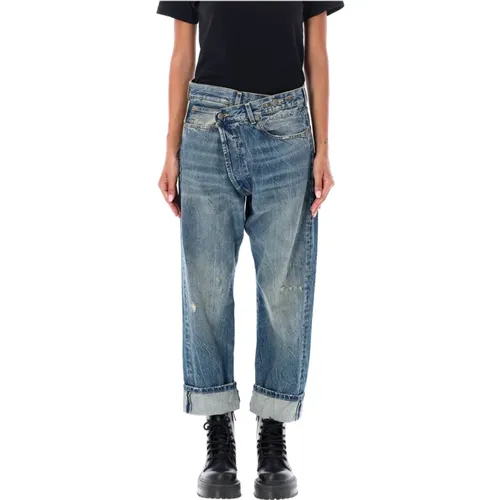 Crossover Jeans Kelly Distressed Wash - R13 - Modalova