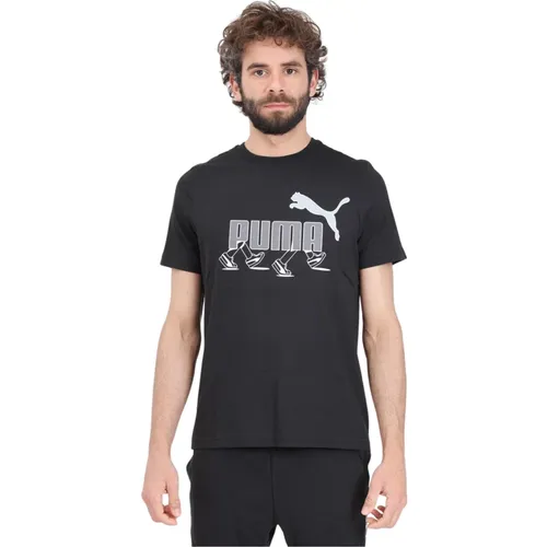 T-Shirts , Herren, Größe: XL - Puma - Modalova