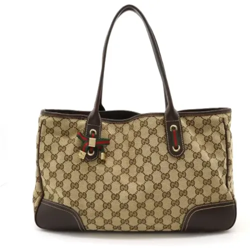 Pre-owned Canvas gucci-bags , female, Sizes: ONE SIZE - Gucci Vintage - Modalova