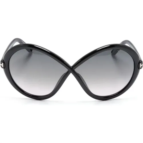 Sungles with Original Accessories , female, Sizes: 68 MM - Tom Ford - Modalova