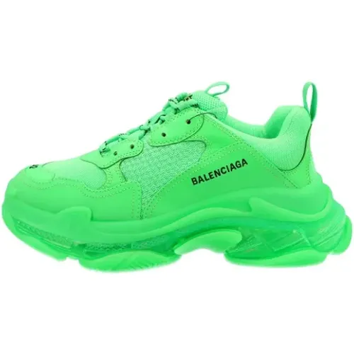 Polyester sneakers , female, Sizes: 9 UK - Balenciaga - Modalova