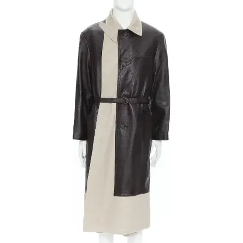 Pre-owned Leather outerwear , female, Sizes: M - Balenciaga Vintage - Modalova