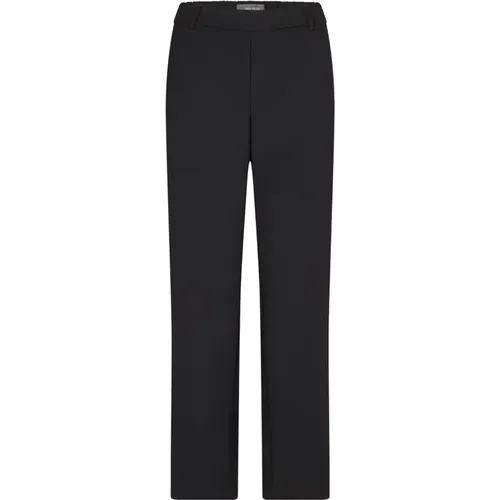 High-Rise Box Fit Pants , female, Sizes: L - MOS MOSH - Modalova