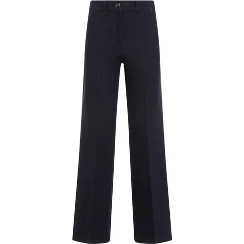 Chic Grey Trousers , female, Sizes: XS, 2XS, M - Giorgio Armani - Modalova