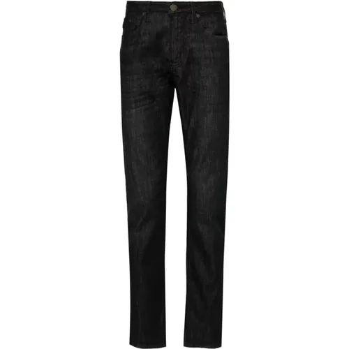 Slim-fit Jeans , Herren, Größe: W32 - Emporio Armani - Modalova