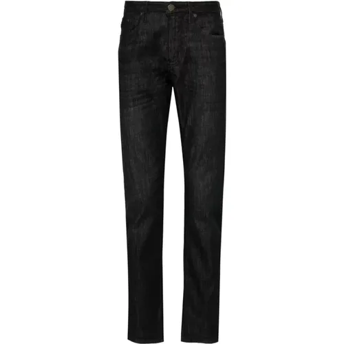 Slim-fit Jeans , Herren, Größe: W36 - Emporio Armani - Modalova