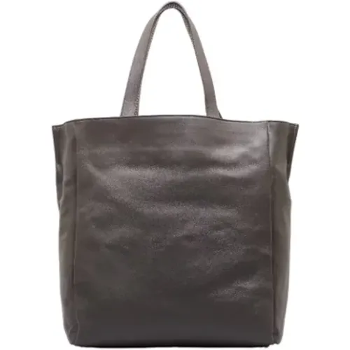 Pre-owned Leather totes , female, Sizes: ONE SIZE - Yves Saint Laurent Vintage - Modalova