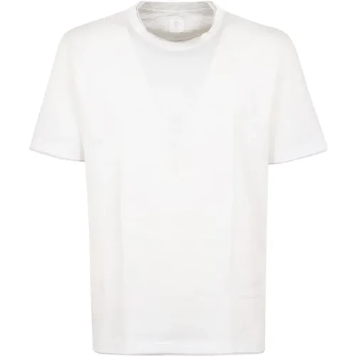 Classic Crew-neck T-shirts , male, Sizes: S, L - Eleventy - Modalova