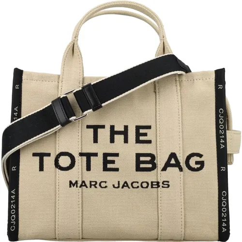 Jacquard Tote Bag Warm Sand , female, Sizes: ONE SIZE - Marc Jacobs - Modalova