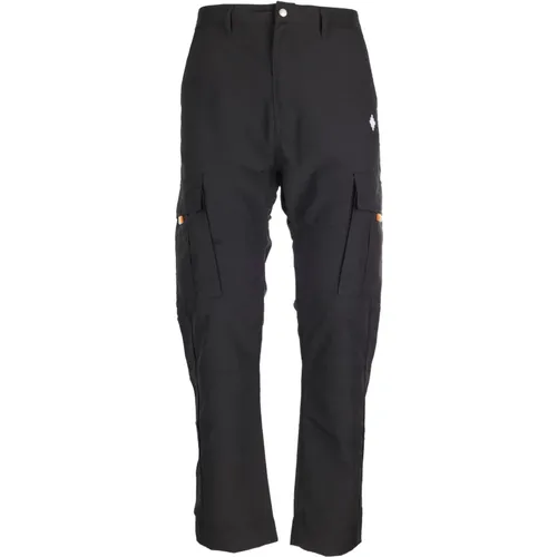 Nylon Cargo Pants - Regular Fit , male, Sizes: L, S, M - Marcelo Burlon - Modalova