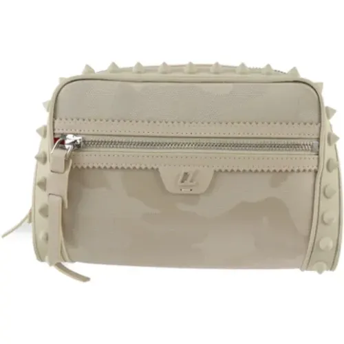 Pre-owned Canvas shoulder-bags , female, Sizes: ONE SIZE - Christian Louboutin Pre-owned - Modalova