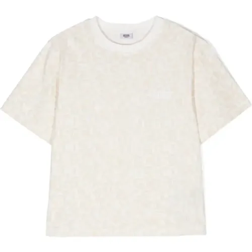 Weißes Twist T-Shirt Gcds - Gcds - Modalova