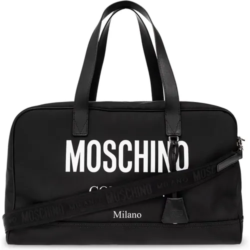 Duffel-Tasche mit Logo Moschino - Moschino - Modalova