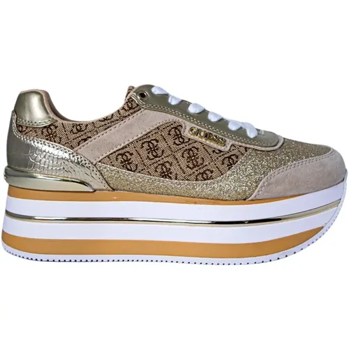 Fl5Hns Fal12 Womens Sneakers , female, Sizes: 6 UK, 8 UK, 7 UK, 5 UK - Guess - Modalova