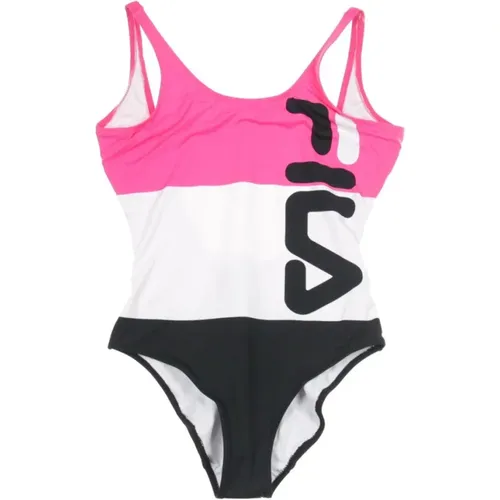 Pink Yarrow One Piece Swimsuit , female, Sizes: XS, L, S - Fila - Modalova