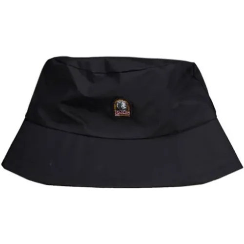 Schwarzer Bucket Hat mit Logo - Parajumpers - Modalova
