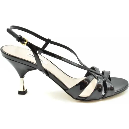 Stylish Sandals , female, Sizes: 3 UK - Miu Miu - Modalova
