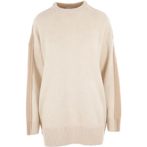 Light and Dark Wool Sweater , female, Sizes: XS, S - Bottega Veneta - Modalova
