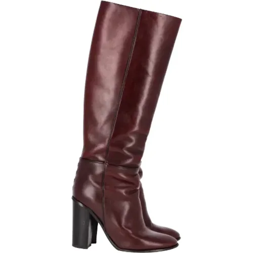 Pre-owned Leder boots , Damen, Größe: 35 EU - Proenza Schouler Pre-owned - Modalova