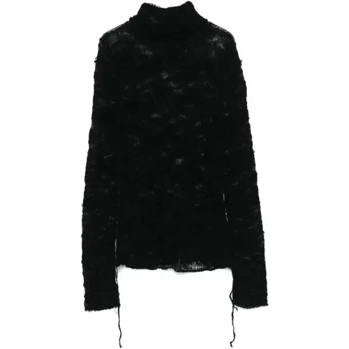 Sweater Collection , female, Sizes: L - MM6 Maison Margiela - Modalova