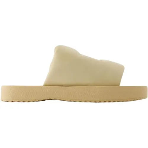 Knight Slab Sandals - Leather - , female, Sizes: 3 UK - Burberry - Modalova
