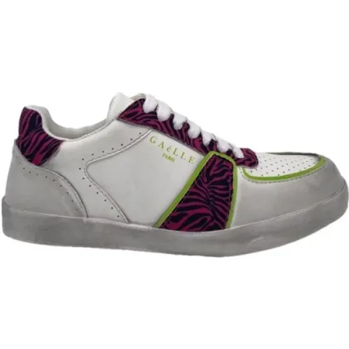 Ecopelle Sneakers für Frauen,Damen Eco-Leder Sneakers - Gaëlle Paris - Modalova