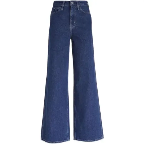 Wide Leg Jeans - Archive Rinse , Damen, Größe: W27 - Calvin Klein - Modalova