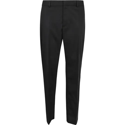 Slim Zipper Pants , male, Sizes: M, L, S - Off White - Modalova