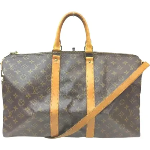 Pre-owned Coated Canvas Shoulder Bag , female, Sizes: ONE SIZE - Louis Vuitton Vintage - Modalova