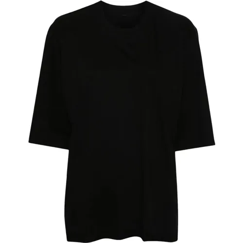 Schwarzes Walross T-Shirt Oversized Passform - Rick Owens - Modalova