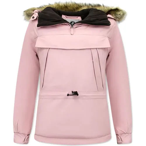 Short Parka Jacket for Women - 8691 , female, Sizes: L, M, XS, S - Matogla - Modalova