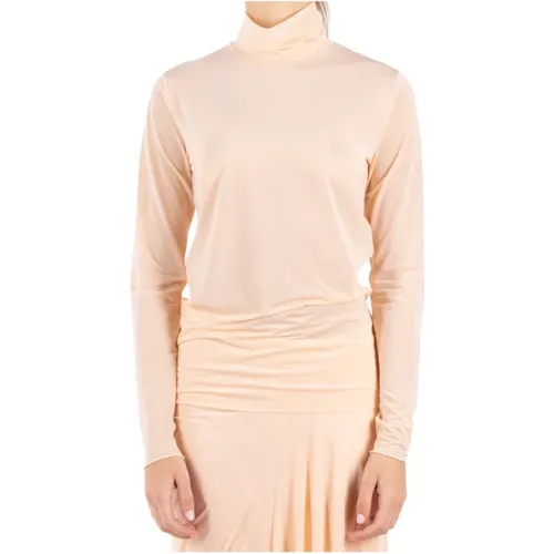 Blush Stricktop , Damen, Größe: L - Dries Van Noten - Modalova