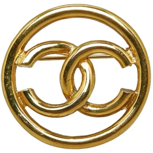 Pre-owned Metal chanel-jewelry , female, Sizes: ONE SIZE - Chanel Vintage - Modalova