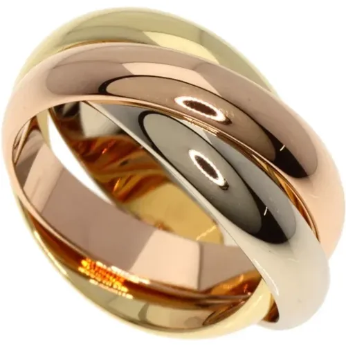 Pre-owned Gold rings , female, Sizes: ONE SIZE - Cartier Vintage - Modalova