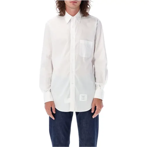 Classic Oxford Shirt , male, Sizes: L, M, XL, 2XL - Thom Browne - Modalova