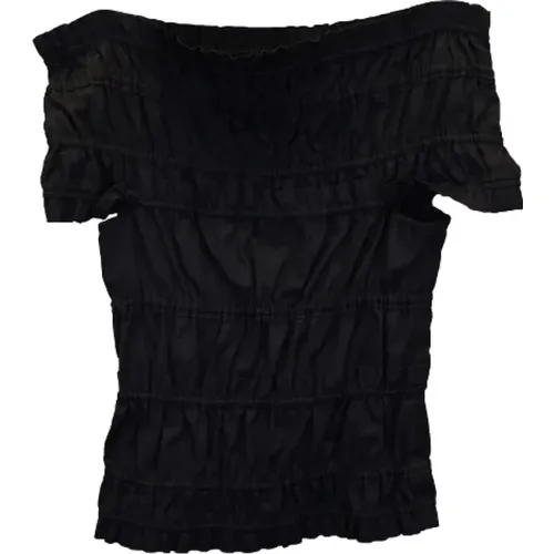 Pre-owned Cotton tops , female, Sizes: S - Yves Saint Laurent Vintage - Modalova