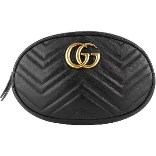 Pre-owned Leather crossbody-bags , female, Sizes: ONE SIZE - Gucci Vintage - Modalova