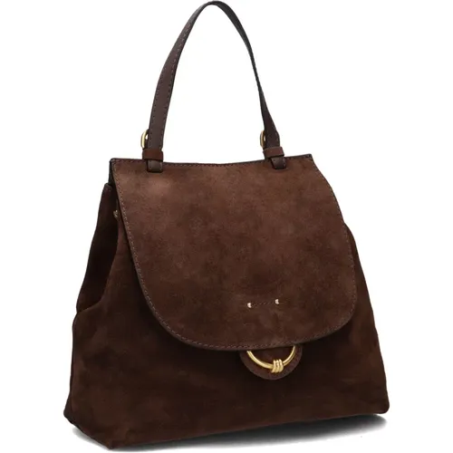 Elegante Marlene Schultertasche Braun , Damen, Größe: ONE Size - Gianni Chiarini - Modalova