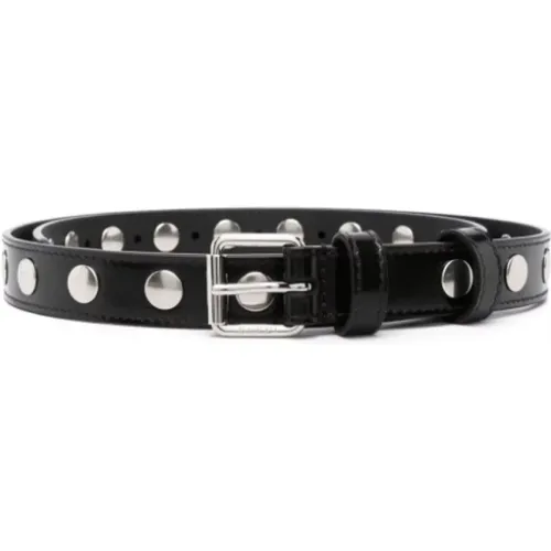 Studded buckle Belt-70 , female, Sizes: 80 CM, 75 CM, 70 CM - Gucci - Modalova