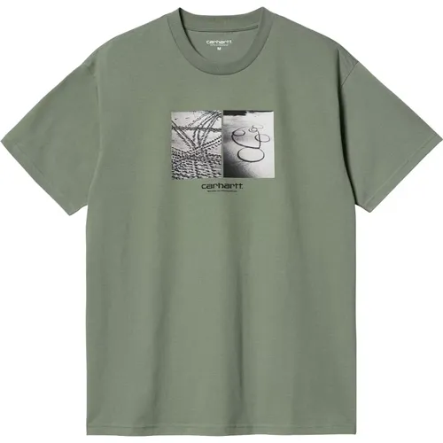 Graphic Print Cotton T-shirt , male, Sizes: M, L, S, XL - Carhartt WIP - Modalova