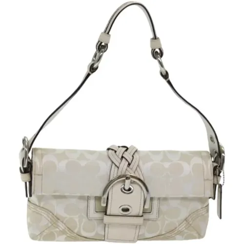 Pre-owned Canvas shoulder-bags , female, Sizes: ONE SIZE - Coach Pre-owned - Modalova