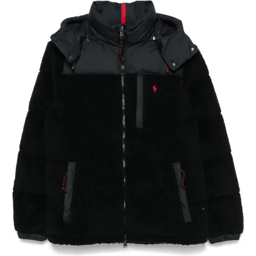 Herrenbekleidung Parka Schwarz Aw24 , Herren, Größe: S - Ralph Lauren - Modalova