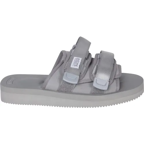 Graue Sandalen Stilvoll Bequem Rutschfest , Herren, Größe: 40 EU - Suicoke - Modalova