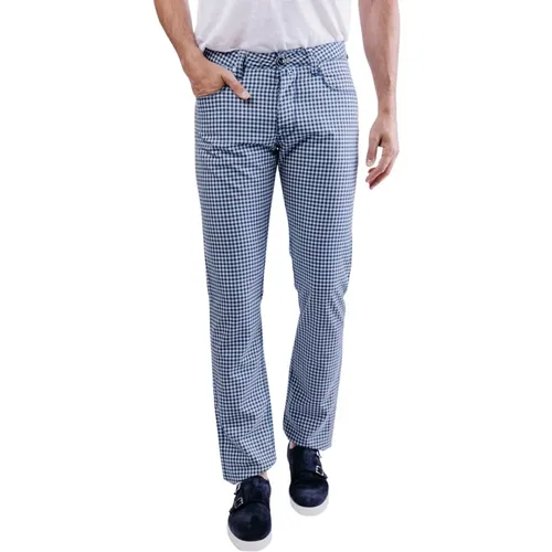 Straight Pants , male, Sizes: W31, W30, W33, W32, W35, W34 - Jacob Cohën - Modalova