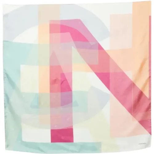 Pre-owned Silk scarves , female, Sizes: ONE SIZE - Chanel Vintage - Modalova