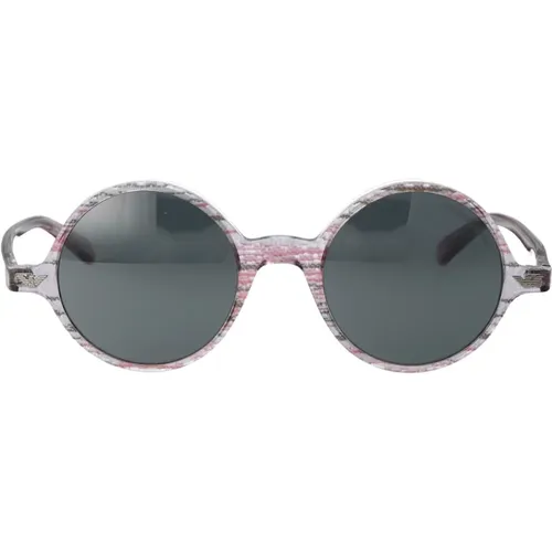 Stylish Sunglasses with 0EA 501M Design , male, Sizes: 47 MM - Emporio Armani - Modalova