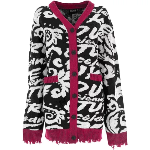 Stilvolle Sweaters Kollektion , Damen, Größe: M - Versace Jeans Couture - Modalova