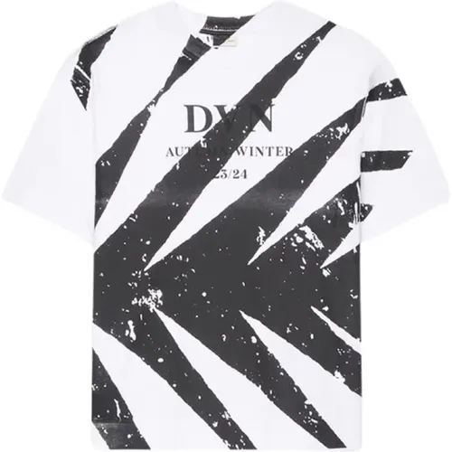 Print T-Shirt , male, Sizes: L - Dries Van Noten - Modalova