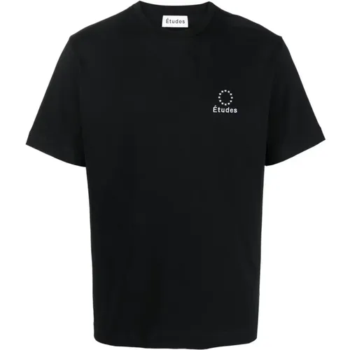 Cotton Logo T-shirt , male, Sizes: L - Études - Modalova